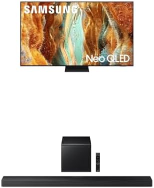 Samsung 75 Inch Class Neo QLED QN70F 4K Mini LED Smart TV  2025 Model  NQ4 AI Gen2 Processor  Quantum Matrix Technology Slim  Motion Xcelerator 144Hz  Samsung Vision AI  Alexa Built in