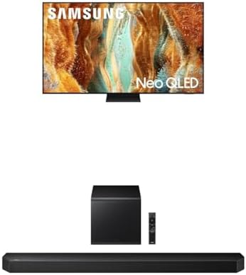 Samsung 75 Inch Class Neo QLED QN70F 4K Mini LED Smart TV  2025 Model  NQ4 AI Gen2 Processor  Quantum Matrix Technology Slim  Motion Xcelerator 144Hz  Samsung Vision AI  Alexa Built in