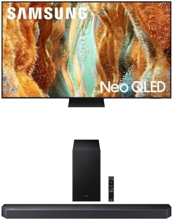 Samsung 75 Inch Class Neo QLED QN70F 4K Mini LED Smart TV  2025 Model  NQ4 AI Gen2 Processor  Quantum Matrix Technology Slim  Motion Xcelerator 144Hz  Samsung Vision AI  Alexa Built in