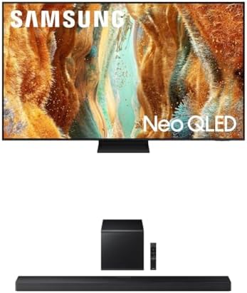 Samsung 75 Inch Class Neo QLED QN70F 4K Mini LED Smart TV  2025 Model  NQ4 AI Gen2 Processor  Quantum Matrix Technology Slim  Motion Xcelerator 144Hz  Samsung Vision AI  Alexa Built in