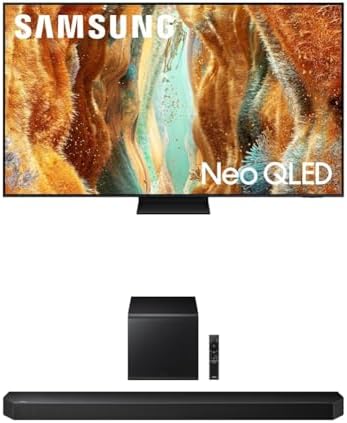 Samsung 75 Inch Class Neo QLED QN70F 4K Mini LED Smart TV  2025 Model  NQ4 AI Gen2 Processor  Quantum Matrix Technology Slim  Motion Xcelerator 144Hz  Samsung Vision AI  Alexa Built in