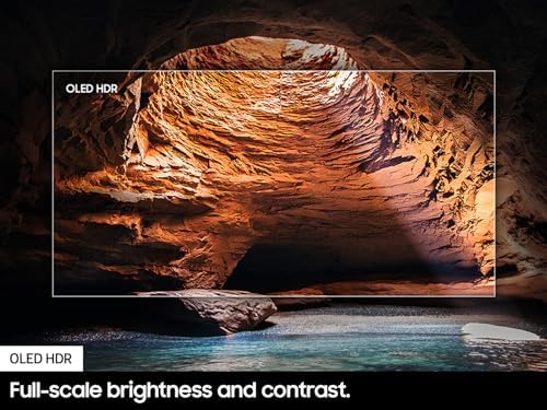 Samsung 77 Inch Class OLED 4K S85D Series HDR Smart TV w/Dolby Atmos  Object Tracking Sound Lite  Laser Slim Design  Motion Xcelerator  Real Depth Enhancer  Alexa Built in  QN77S85D  2024 Model 