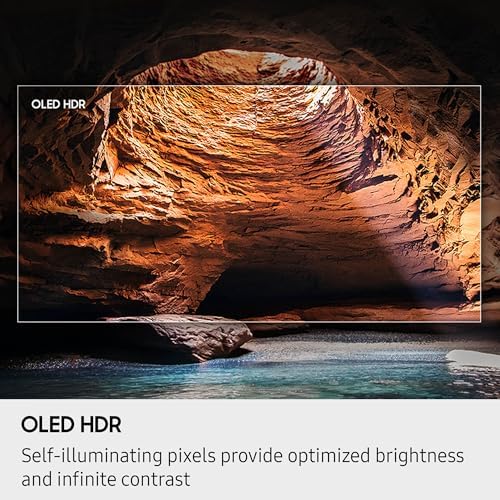 Samsung 83 Inch Class OLED S85F 4K Smart TV  2025 Model  NQ4 AI Gen2 Processor  4K AI Upscaling  OLED HDR  Pantone Validated  Samsung Vision AI  Alexa Built in