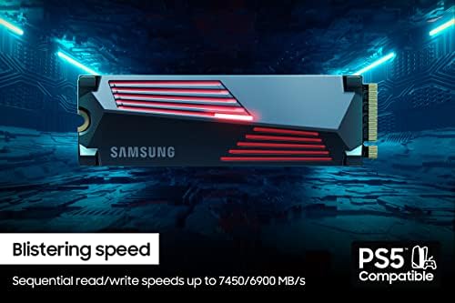 Samsung 990 PRO SSD 4TB PCIe 4 0 M 2 2280 Internal Solid State Hard Drive  Seq  Read Speeds Up to 7 450 MB/s for High End Computing  Gaming  and Heavy Duty Workstations  MZ V9P4T0B/AM
