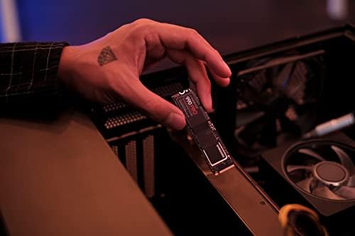 Samsung 990 PRO SSD 1TB PCIe 4 0 M 2 2280 Internal Solid State Hard Drive  Seq  Read Speeds Up to 7 450 MB/s for High End Computing  Gaming  and Heavy Duty Workstations  MZ V9P1T0B/AM