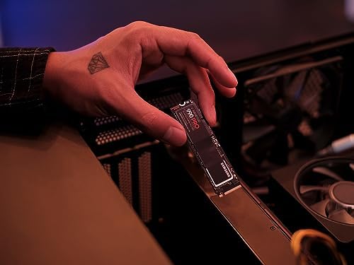 Samsung 990 PRO SSD 2TB NVMe M 2 PCIe Gen4  M 2 2280 Internal Solid State Hard Drive  Seq  Read Speeds Up to 7 450 MB/s for High End Computing  Gaming  and Heavy Duty Workstations  MZ V9P2T0B/AM