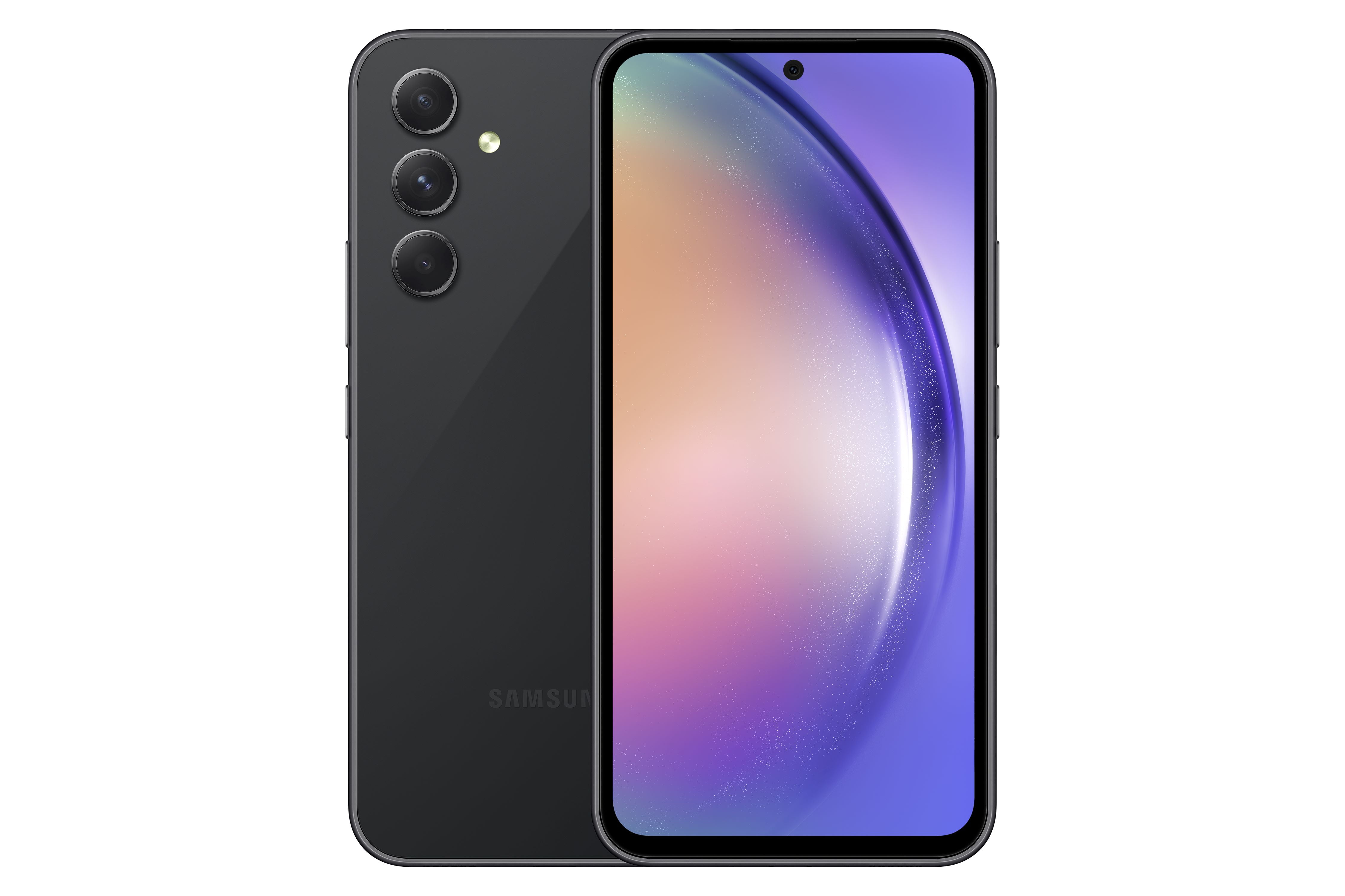 Samsung Galaxy A54 5G A Series Cell Phone  Factory Unlocked Android Smartphone  128GB  6 4  Fluid Display Screen  Hi Res Camera  Long Battery Life  Refined Design  US Version  2023  Awesome Graphite