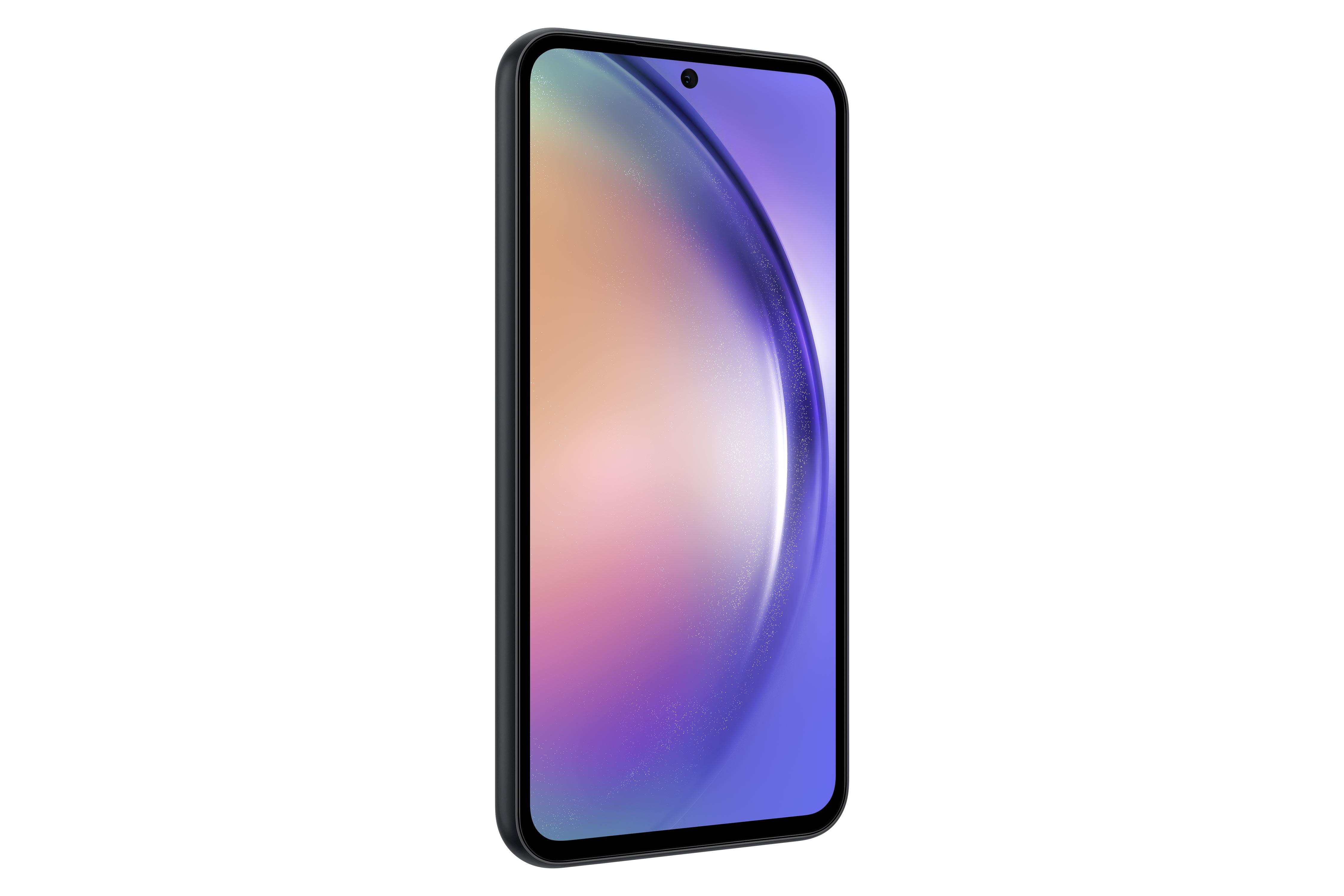 Samsung Galaxy A54 5G A Series Cell Phone  Factory Unlocked Android Smartphone  128GB  6 4  Fluid Display Screen  Hi Res Camera  Long Battery Life  Refined Design  US Version  2023  Awesome Graphite
