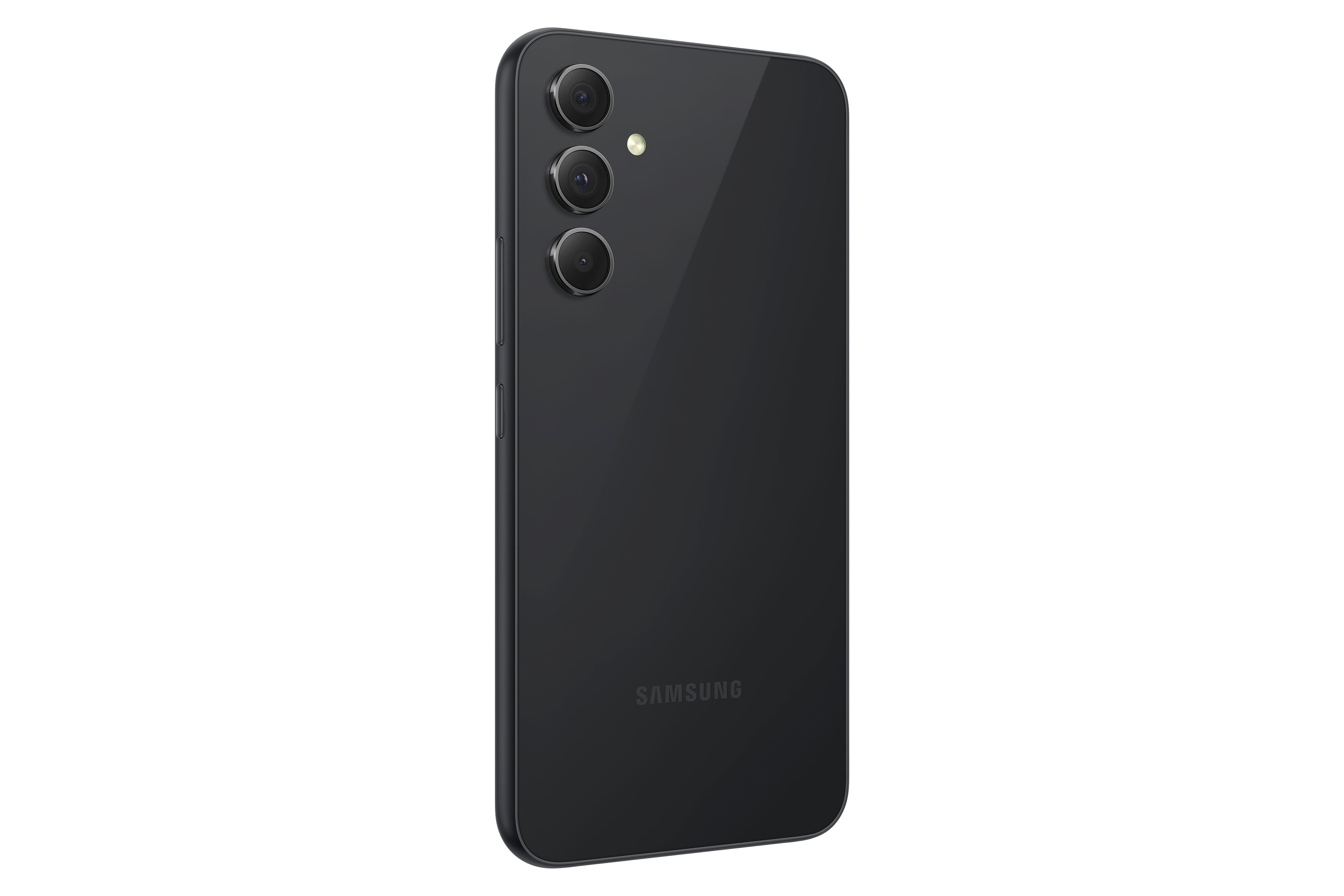 Samsung Galaxy A54 5G A Series Cell Phone  Factory Unlocked Android Smartphone  128GB  6 4  Fluid Display Screen  Hi Res Camera  Long Battery Life  Refined Design  US Version  2023  Awesome Graphite