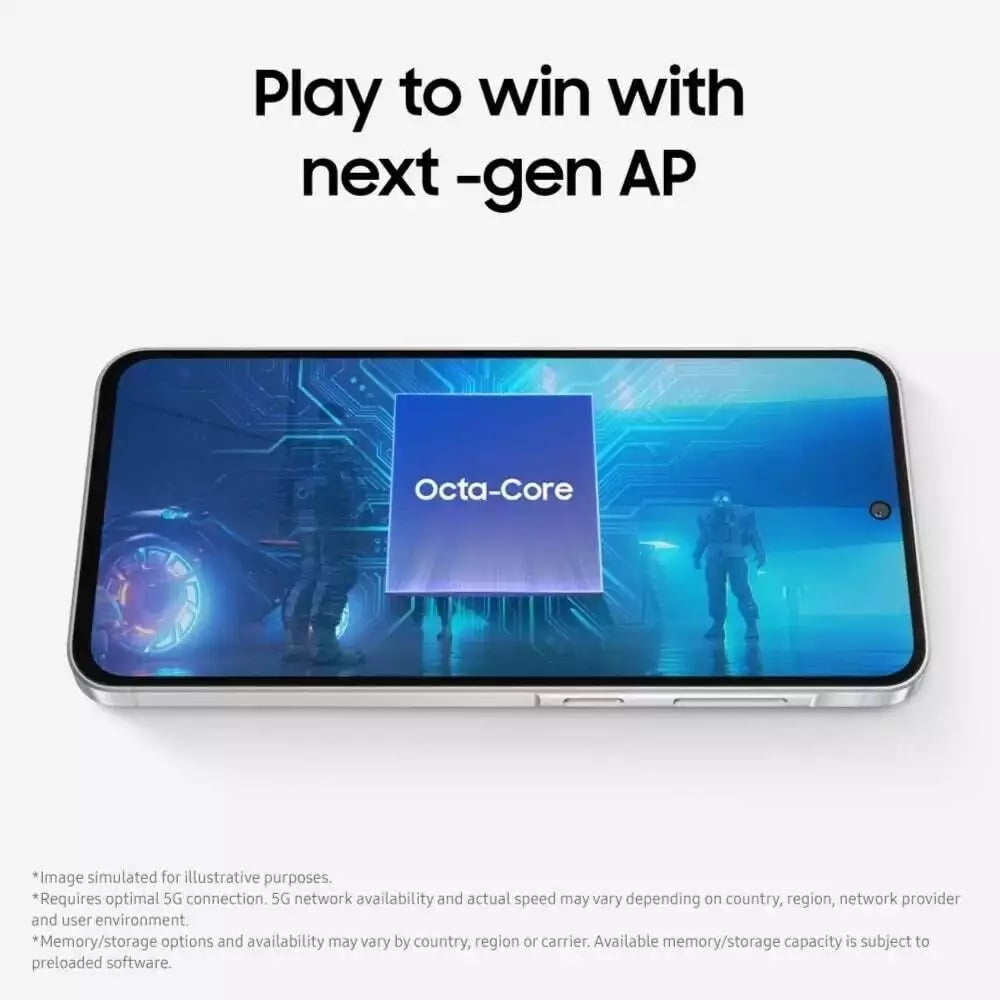 Samsung Galaxy A56 5G AI  256GB 12GB RAM  Android Smartphone  Global Version  Unlocked   Awesome Lightgray