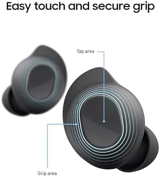 Samsung Galaxy Buds FE True Wireless Bluetooth Earbuds  Comfort and Secure in Ear Fit  Auto Switch Audio  Touch Control  Built in Voice Assistant  Graphite  US Version  1Yr Manufacturer Warranty 