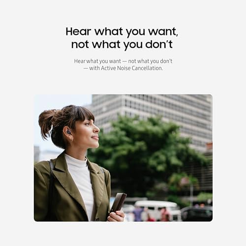 Samsung Galaxy Buds FE True Wireless Bluetooth Earbuds  Comfort and Secure in Ear Fit  Auto Switch Audio  Touch Control  Built in Voice Assistant  Graphite  US Version  1Yr Manufacturer Warranty 