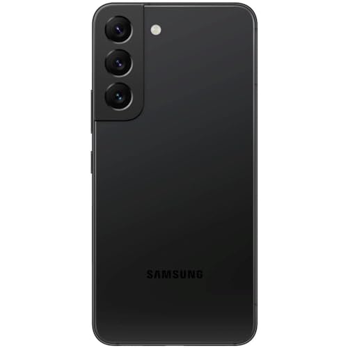 Samsung Galaxy S22 Smartphone  Factory Unlocked Android Cell Phone  128GB  8K Camera & Video  Brightest Display  Long Battery Life  Fast 4nm Processor  US Version  Phantom Black  Renewed 