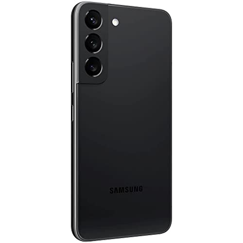 Samsung Galaxy S22 Smartphone  Factory Unlocked Android Cell Phone  128GB  8K Camera & Video  Brightest Display  Long Battery Life  Fast 4nm Processor  US Version  Phantom Black  Renewed 