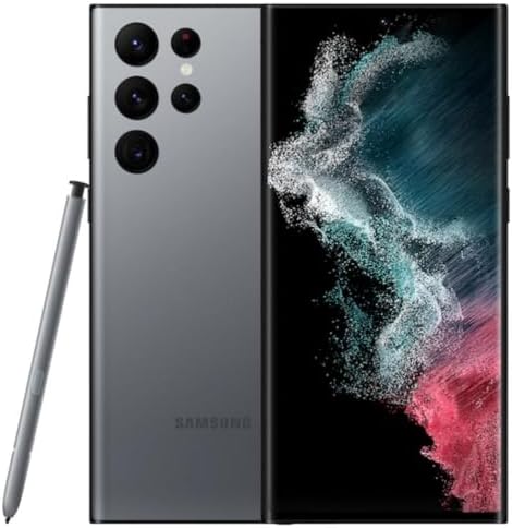 Samsung Galaxy S22 Ultra 5G  US Version  128GB  Black   Unlocked  Renewed 