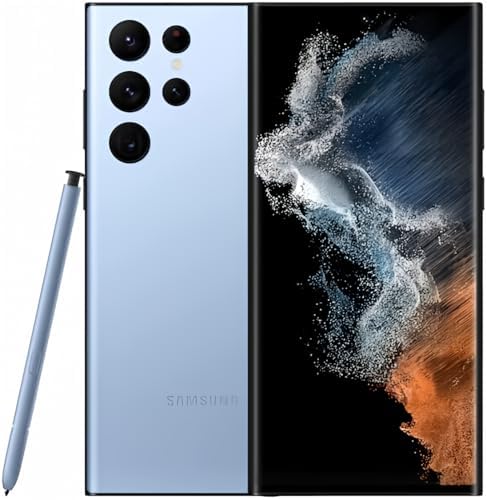 Samsung Galaxy S22 Ultra 5G  US Version  128GB  Black   Unlocked  Renewed 