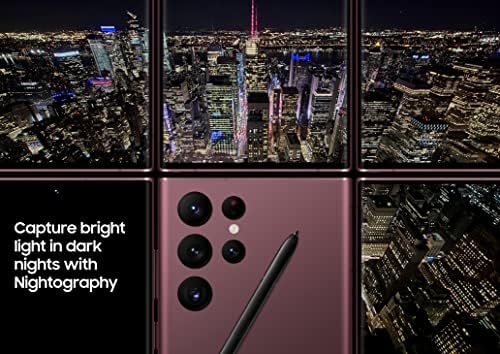 Samsung Galaxy S22 Ultra 5G, versión estadounidense, 512GB, verde - Desbloqueado (renovado)