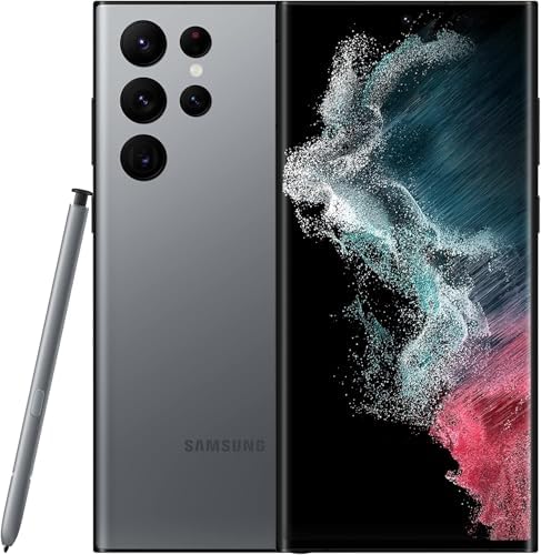 Samsung Galaxy S22 Ultra 5G  US Version  128GB  Black   Unlocked  Renewed 