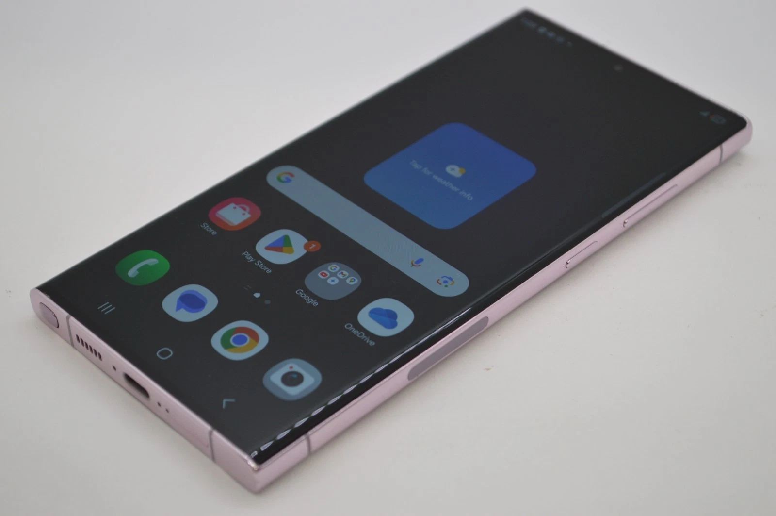 Samsung Galaxy S23 Ultra 256GB SM S918U1 Lavender Unlocked #W433