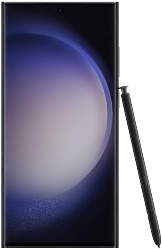 Samsung Galaxy S23 Ultra 5G  US Version  256GB  Phantom Black   Unlocked  Renewed 