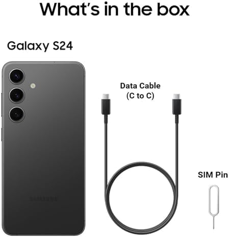 Samsung Galaxy S24 5G  US Version  128GB  Onyx Black   Unlocked  Renewed 