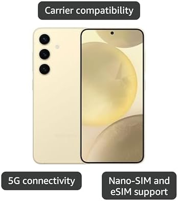 Samsung Galaxy S24 5G  US Version  128GB  Onyx Black   Unlocked  Renewed 