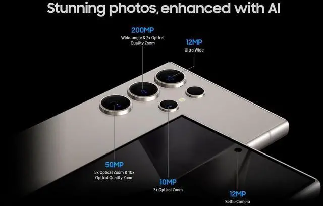 Samsung Galaxy S24 Ultra 512GB Fully Unlocked Titanium Gray Grade A