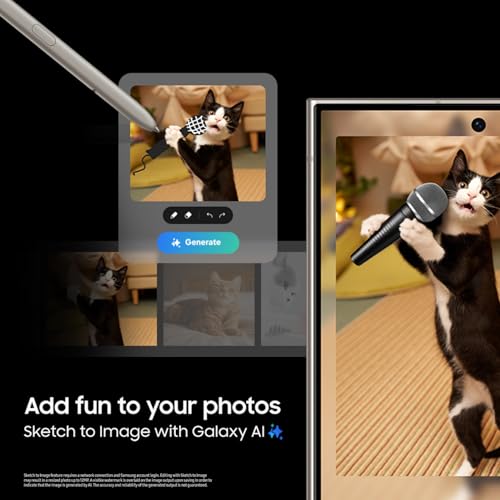 Samsung Galaxy S24 Ultra Cell Phone  512GB AI Smartphone  Unlocked Android  200MP  100x Zoom Cameras  Fast Processor  Long Battery Life  Edge to Edge Display  S Pen  US Version  2024  Titanium Black