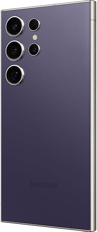 Samsung Galaxy S24 Ultra 5G  US Version  512GB  Titanium Violet   Unlocked  Renewed 