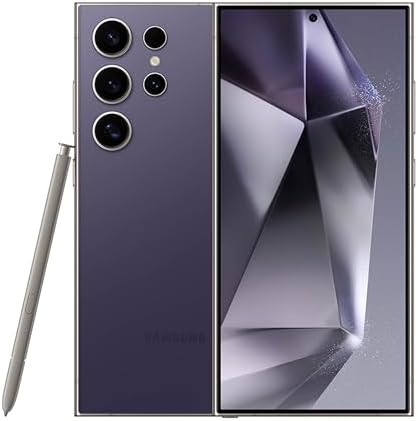 Samsung Galaxy S24 Ultra 5G  US Version  256GB  Titanium Black   Unlocked  Renewed