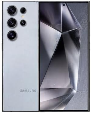 Samsung Galaxy S24 Ultra 5G  US Version  512GB  Titanium Gray   Unlocked  Renewed 