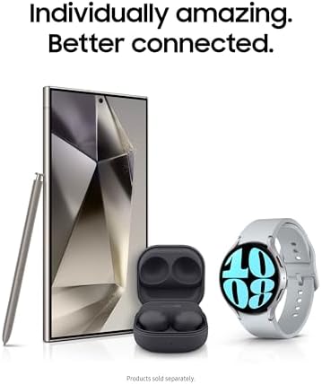 Samsung Galaxy S24 Ultra Cell Phone  256GB AI Smartphone  Unlocked Android  200MP  100x Zoom Cameras  Fast Processor  Long Battery Life  Edge to Edge Display  S Pen  US Version  2024  Titanium Black