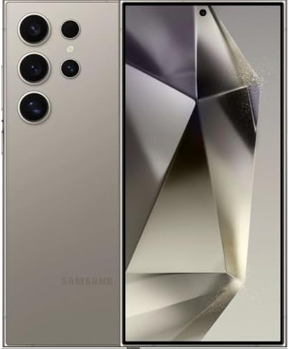 Samsung Galaxy S24 Ultra 5G  256GB  Titanium Violet   Unlocked  Renewed 