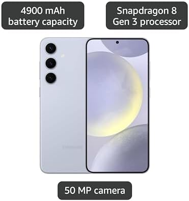 Samsung Galaxy S24  Plus 5G  US Version  256GB  Marble Gray   Unlocked  Renewed 