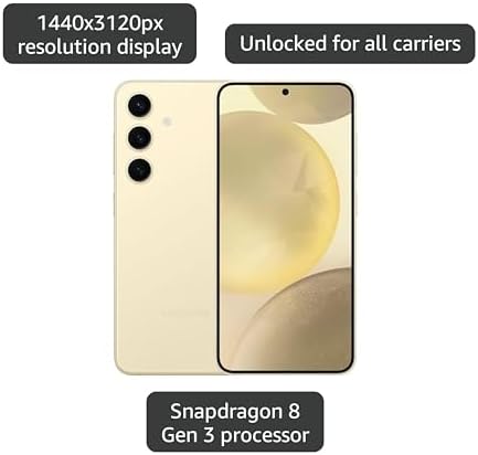 Samsung Galaxy S24  Plus 5G  US Version  256GB  Marble Gray   Unlocked  Renewed 