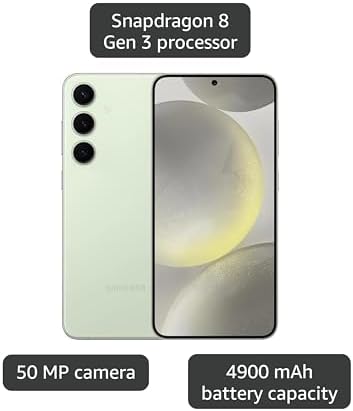 Samsung Galaxy S24  Plus 5G  US Version  256GB  Marble Gray   Unlocked  Renewed 