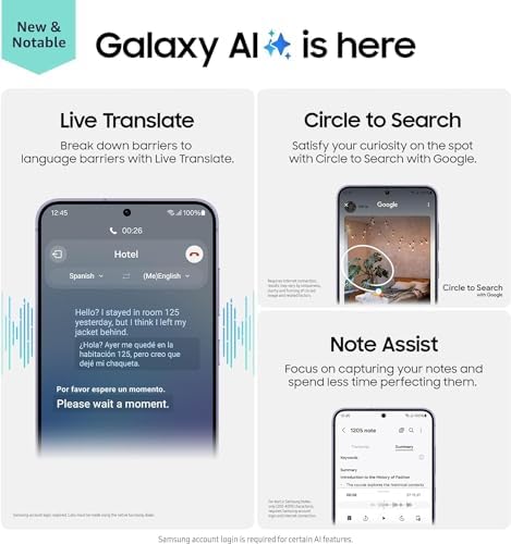 Samsung Galaxy S24  Plus 5G  US Version  256GB  Marble Gray   Unlocked  Renewed 