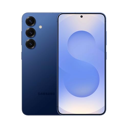 Samsung Galaxy S25 Cell Phone  128GB Smartphone  Unlocked Android  AI Night Mode Camera  Snapdragon 8 Elite Fast Processor  ProScaler Display  4000mAh Battery  2025  US 1 Yr Warranty  Navy