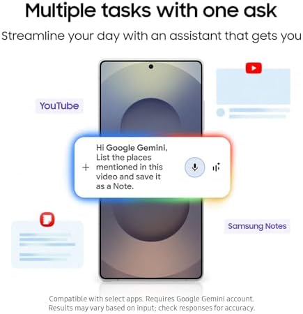 Samsung Galaxy S25 FE Cell Phone  2025   256GB AI Smartphone  Unlocked Android  Large Display  4900mAh Battery  High Res Camera  AI Photo Edits  Durable  US 1 Yr Warranty  Navy