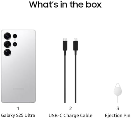 Samsung Galaxy S25 FE Cell Phone  2025   256GB AI Smartphone  Unlocked Android  Large Display  4900mAh Battery  High Res Camera  AI Photo Edits  Durable  US 1 Yr Warranty  JetBlack