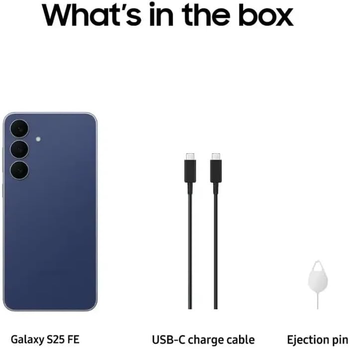 Samsung Galaxy S25 FE  CAD Version & Warranty    128GB  Galaxy AI  6 7 AMOLED 2X Display  50MP