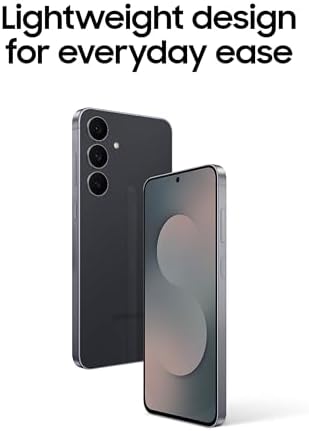 Samsung Galaxy S25 FE Cell Phone  2025   128GB AI Smartphone  Unlocked Android  Large Display  4900mAh Battery  High Res Camera  AI Photo Edits  Durable  US 1 Yr Warranty  JetBlack