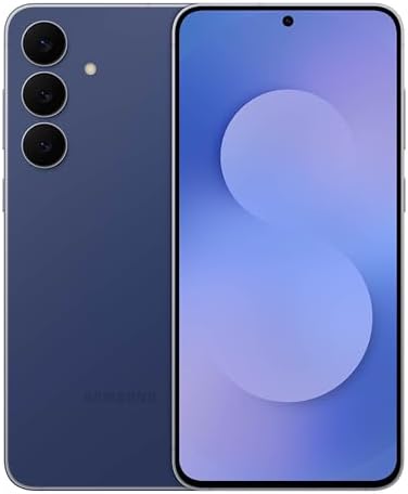 Samsung Galaxy S25 FE Cell Phone  2025   128GB AI Smartphone  Unlocked Android  Large Display  4900mAh Battery  High Res Camera  AI Photo Edits  Durable  US 1 Yr Warranty  Icyblue