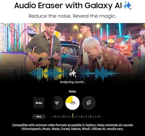 Samsung Galaxy S25 Ultra  256GB Smartphone  Unlocked Android  AI Night Mode Camera  Snapdragon 8 Elite Fast Processor  5000mAh Battery  Built in S Pen  2025  US 1 Yr Warranty  Titanium Silverblue