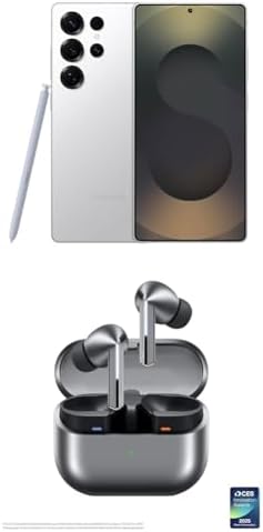 Samsung Galaxy S25  512GB Unlocked AI Smartphone  Mint w/ Galaxy Buds 3 Pro AI True Wireless Bluetooth Earbuds  Silver