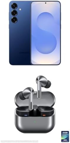 Samsung Galaxy S25  512GB Unlocked AI Smartphone  Mint w/ Galaxy Buds 3 Pro AI True Wireless Bluetooth Earbuds  Silver