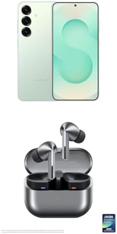 Samsung Galaxy S25  512GB Unlocked AI Smartphone  Mint w/ Galaxy Buds 3 Pro AI True Wireless Bluetooth Earbuds  Silver