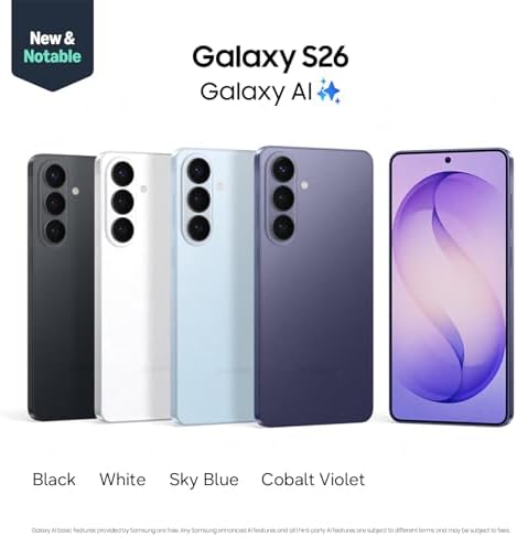 Samsung Galaxy S26 Ultra  Unlocked Android Smartphone    200 Gift Card  512GB  Privacy Display  Galaxy AI  AI Camera  Super Fast Charging 3 0  Durable Battery  2026  US 1 Year Warranty  Black