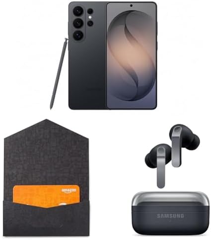 Samsung Galaxy S26 Ultra  Unlocked Android Smartphone    200 Gift Card  512GB  Privacy Display  Galaxy AI  AI Camera  Super Fast Charging 3 0  Durable Battery  2026  Black