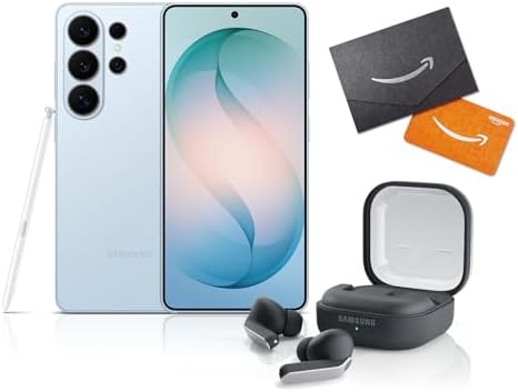 Samsung Galaxy S26 Ultra  Unlocked Android Smartphone    200 Gift Card  512GB  Privacy Display  Galaxy AI  AI Camera  Super Fast Charging 3 0  Durable Battery  2026  Sky Blue